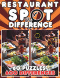 Restaurant Spot the Difference Book for Adults